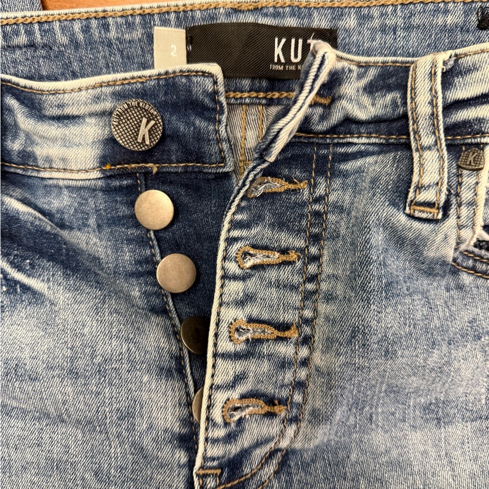 Kut from the Kloth Blue Ankle & Cropped Jeans